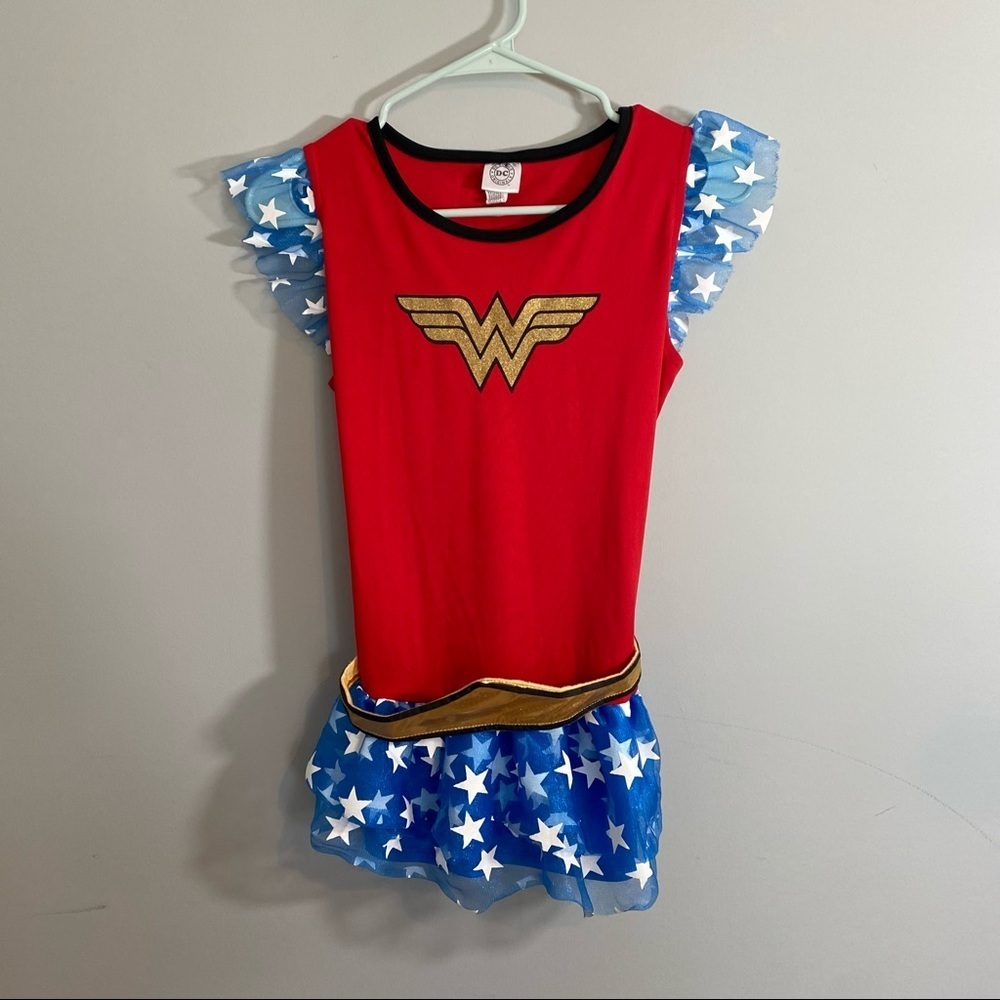 DC Comics Wonder-woman Girls Toto Costume Top